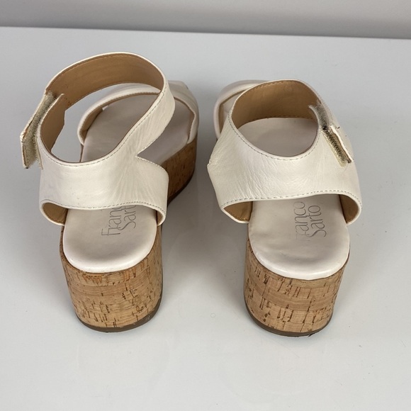 Franco Sarto Square Toe Ioli Platform Sandals Size 8.5 - Picture 7 of 15